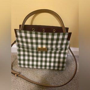 Tory Burch Lee radzwill gingham small bag